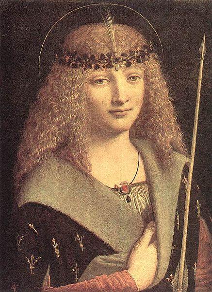 Giovanni Antonio Boltraffio St Sebastian oil painting picture